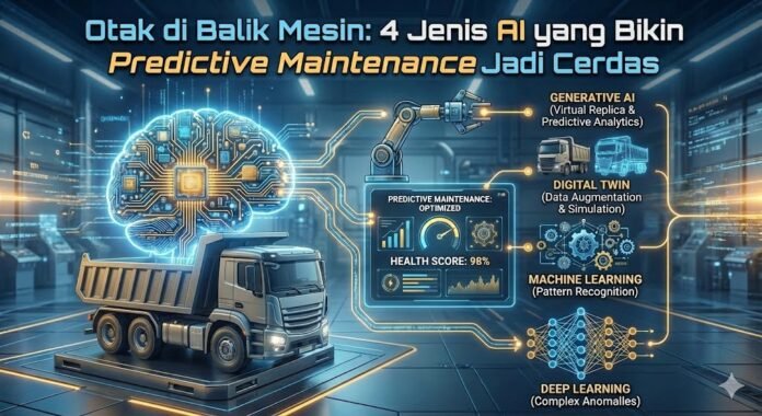 Ilustrasi Artificial Intellegence Pada Predictive Maintenance