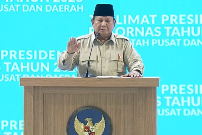 Prabowo Rakornas Sentul